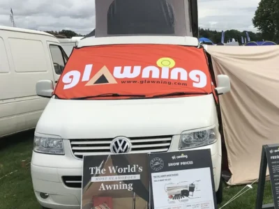 Glawning screen cover Camper