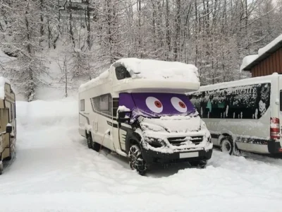 Motorhome windscreen covers thermal 2 Camper