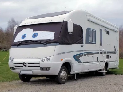 Motorhome windscreen covers thermal 3 Camper